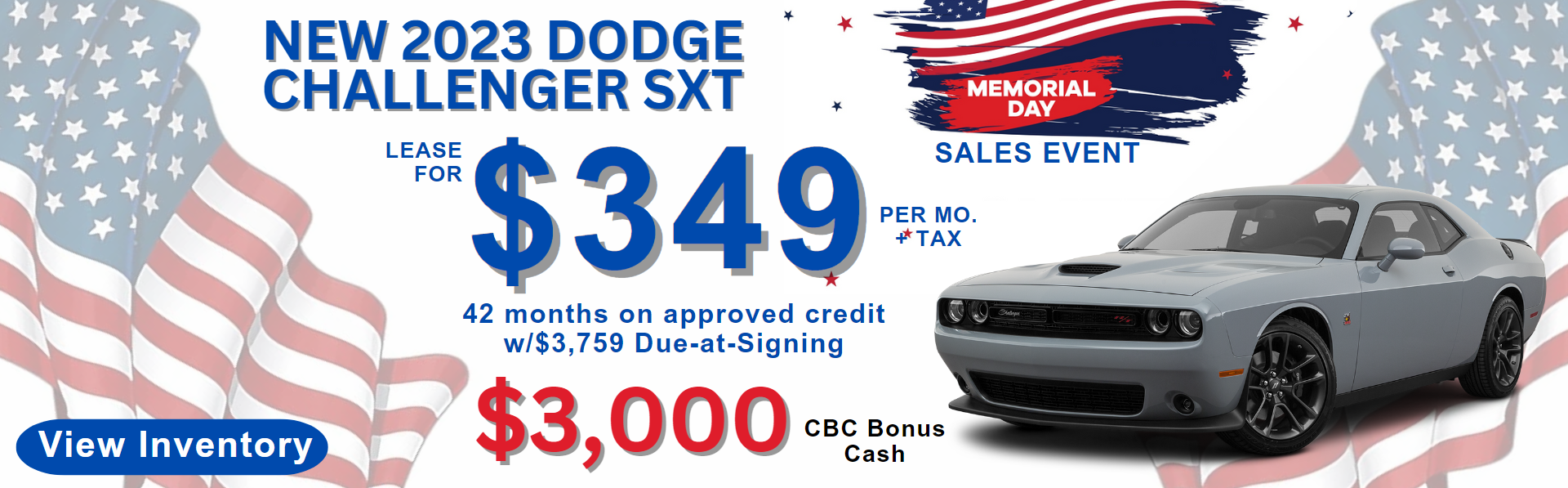 New 2023 Dodge Challenger Lease